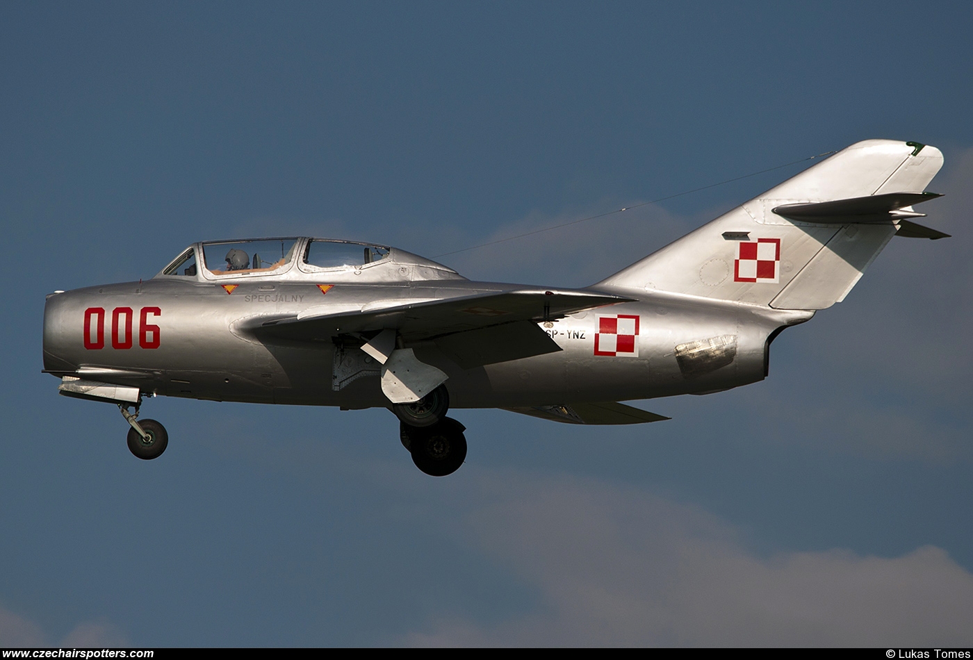 Polskie Orly &ndash; Mikoyan-Gurevich MiG-15UTI Midget (PZL-Mielec SBLim-2 ) SP-YNZ / 006
