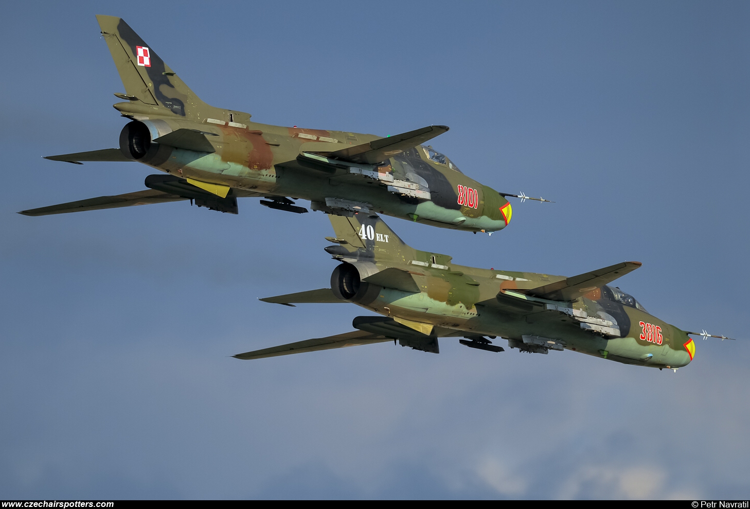 Poland - Air Force &ndash; Sukhoi Su-22 M-4 Fitter 3816 + 3201