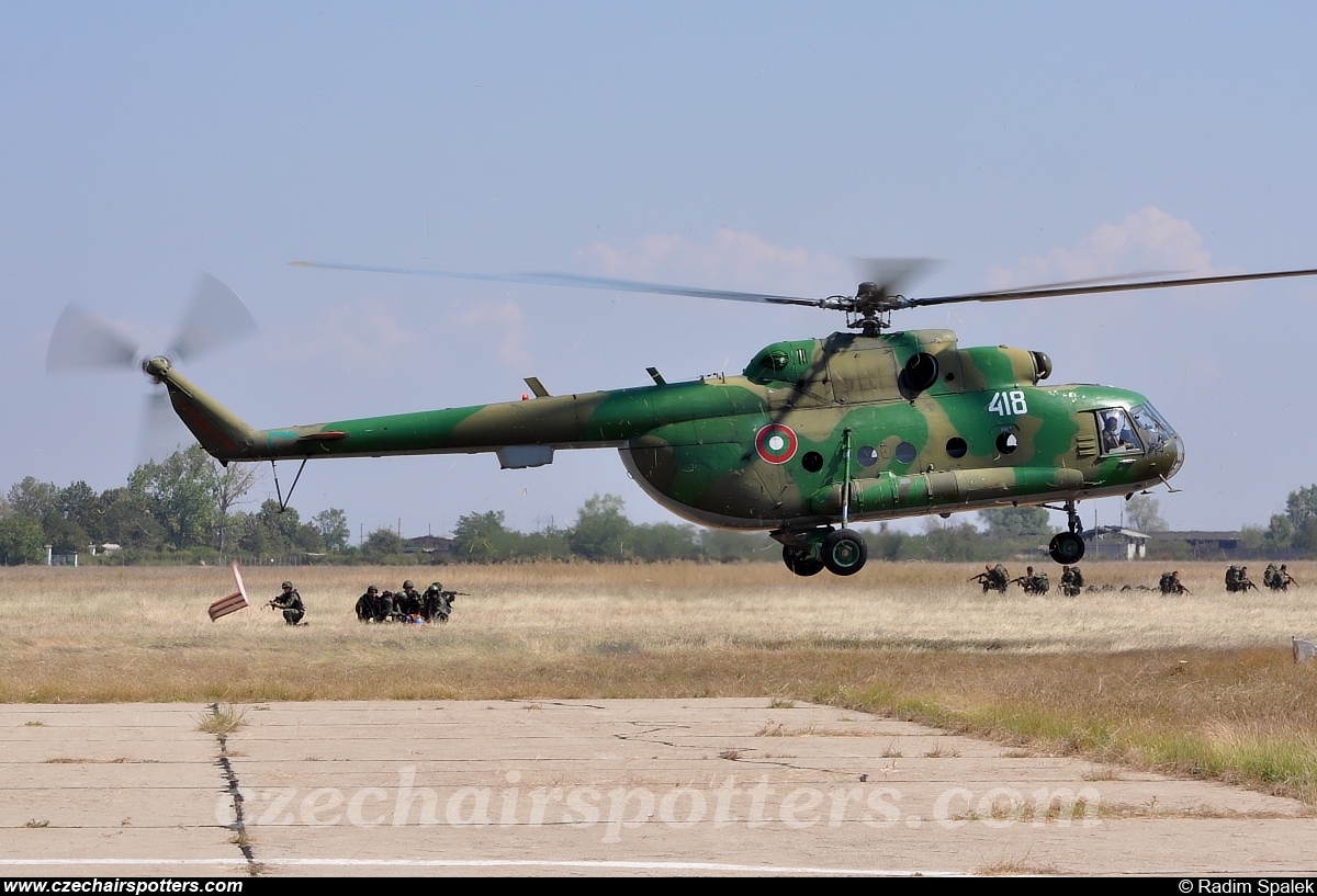 Bulgaria - Air Force &ndash; Mil Mi-17 Hip 418