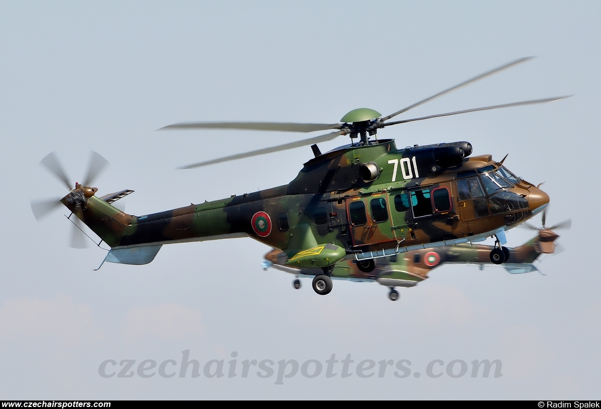 Bulgaria - Air Force &ndash; Aerospatiale AS-532AL Cougar 701
