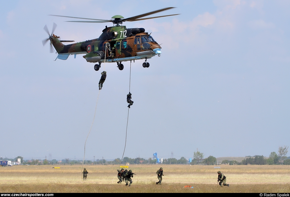 Bulgaria - Air Force &ndash; Aerospatiale AS-532AL Cougar 712