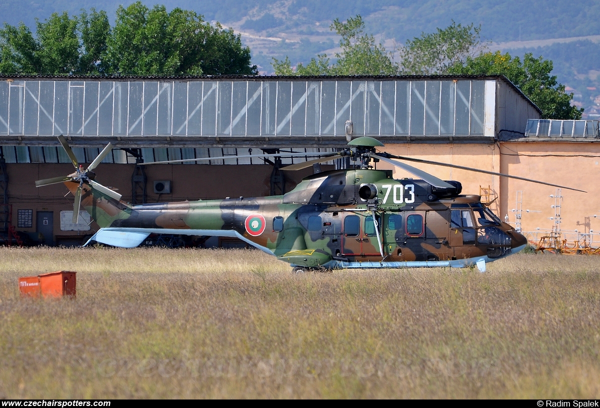 Bulgaria - Air Force &ndash; Aerospatiale AS-532AL Cougar 703