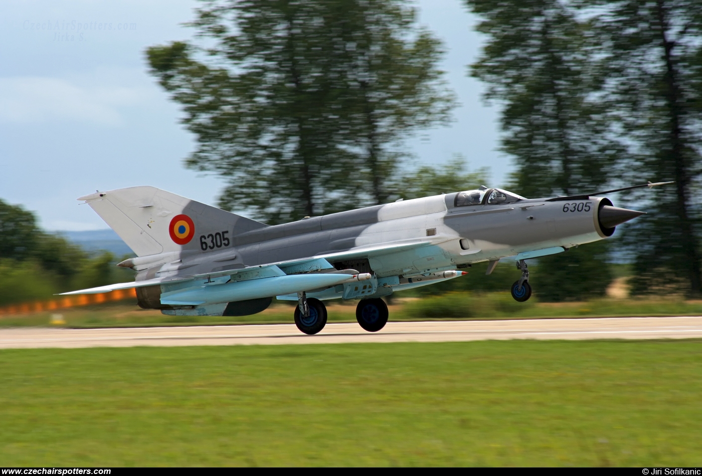 Romania - Air Force  &ndash; Mikoyan-Gurevich MiG-21MF Lancer C 6305