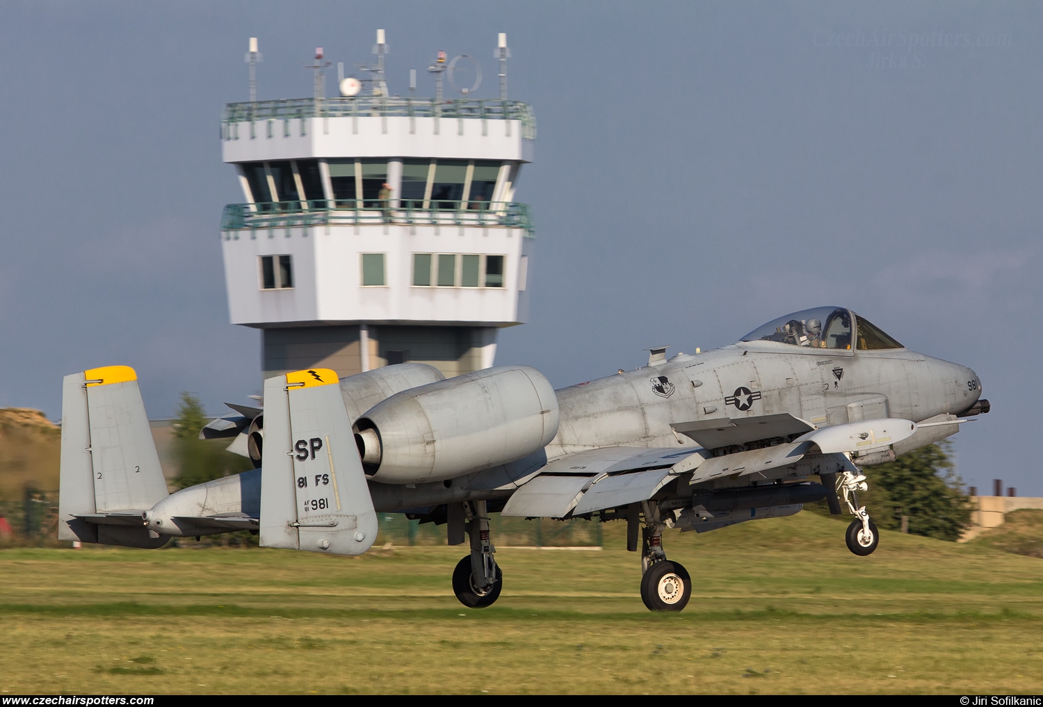 USA - Air Force &ndash; Fairchild A-10C Thunderbolt II 81-0981 / SP