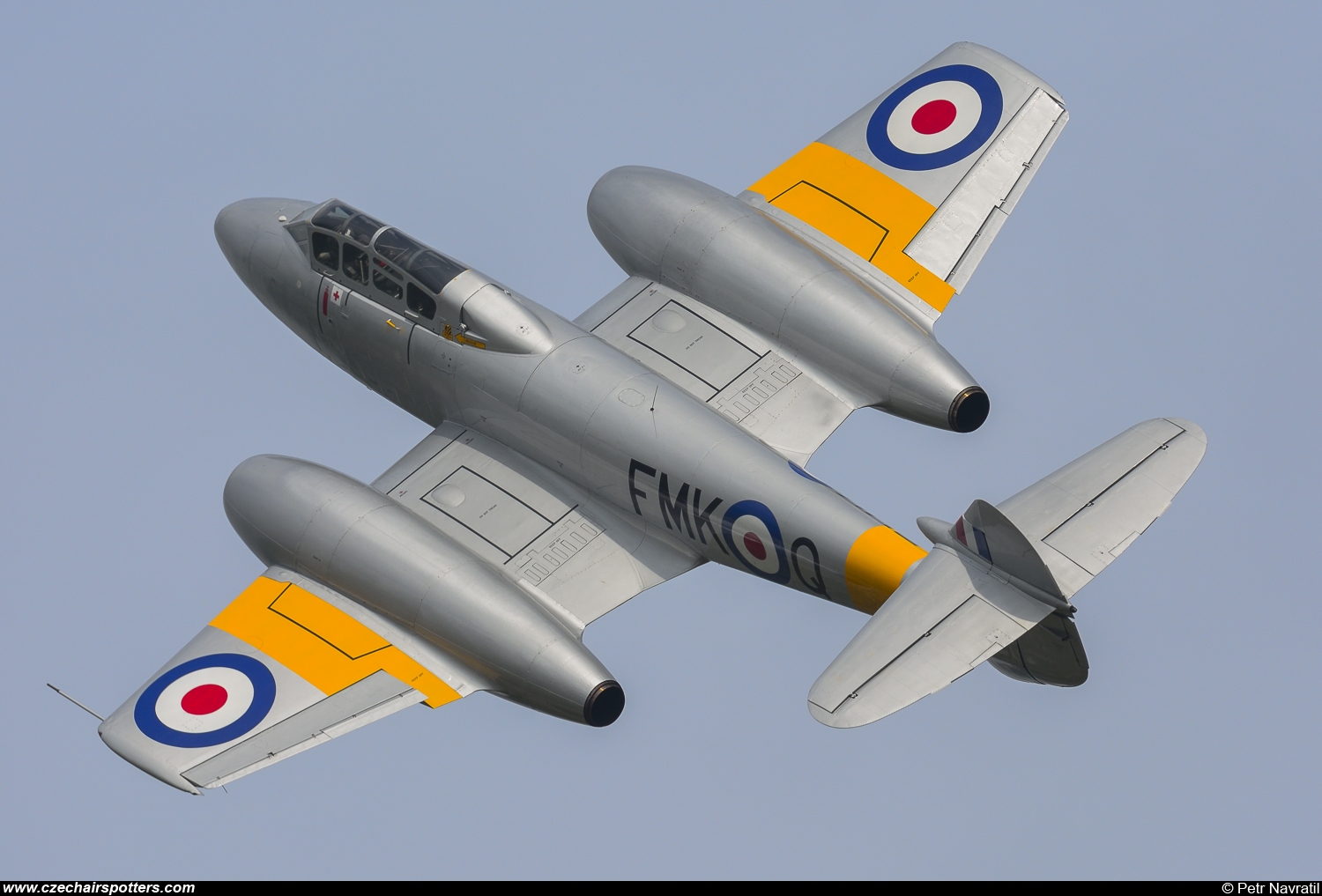 Aviation Heritage Ltd. – Gloster Meteor T.7 G-BWMF/WA591/FMK-Q