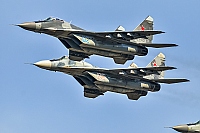 Russia - Air Force &ndash; Mikoyan-Gurevich MiG-29A / 9-12A 02 BLUE + 105WHITE