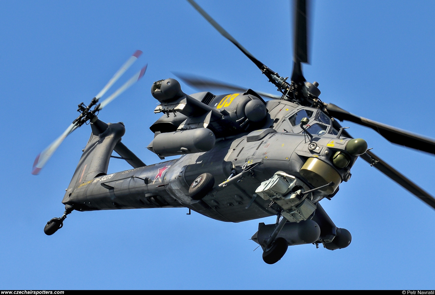 Russia - Air Force &ndash; Mil Mi-28A  Havoc 03 YELLOW