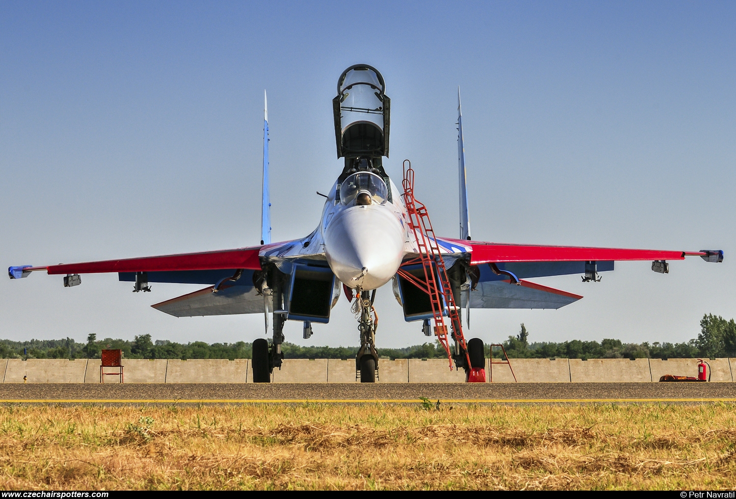 Russian Knights / Russkie Vityazi &ndash; Sukhoi Su-27 UB Flanker C 20 BLUE