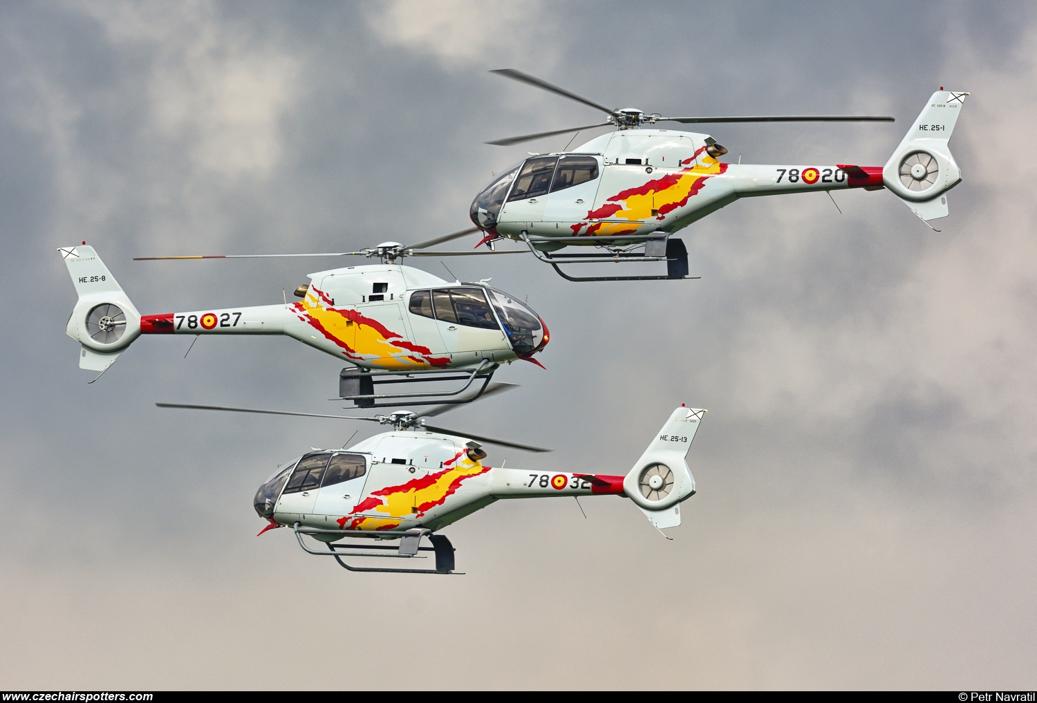 Spain - Air Force &ndash; Eurocopter EC-120B Colibri 78-20, 78-27, 78-32