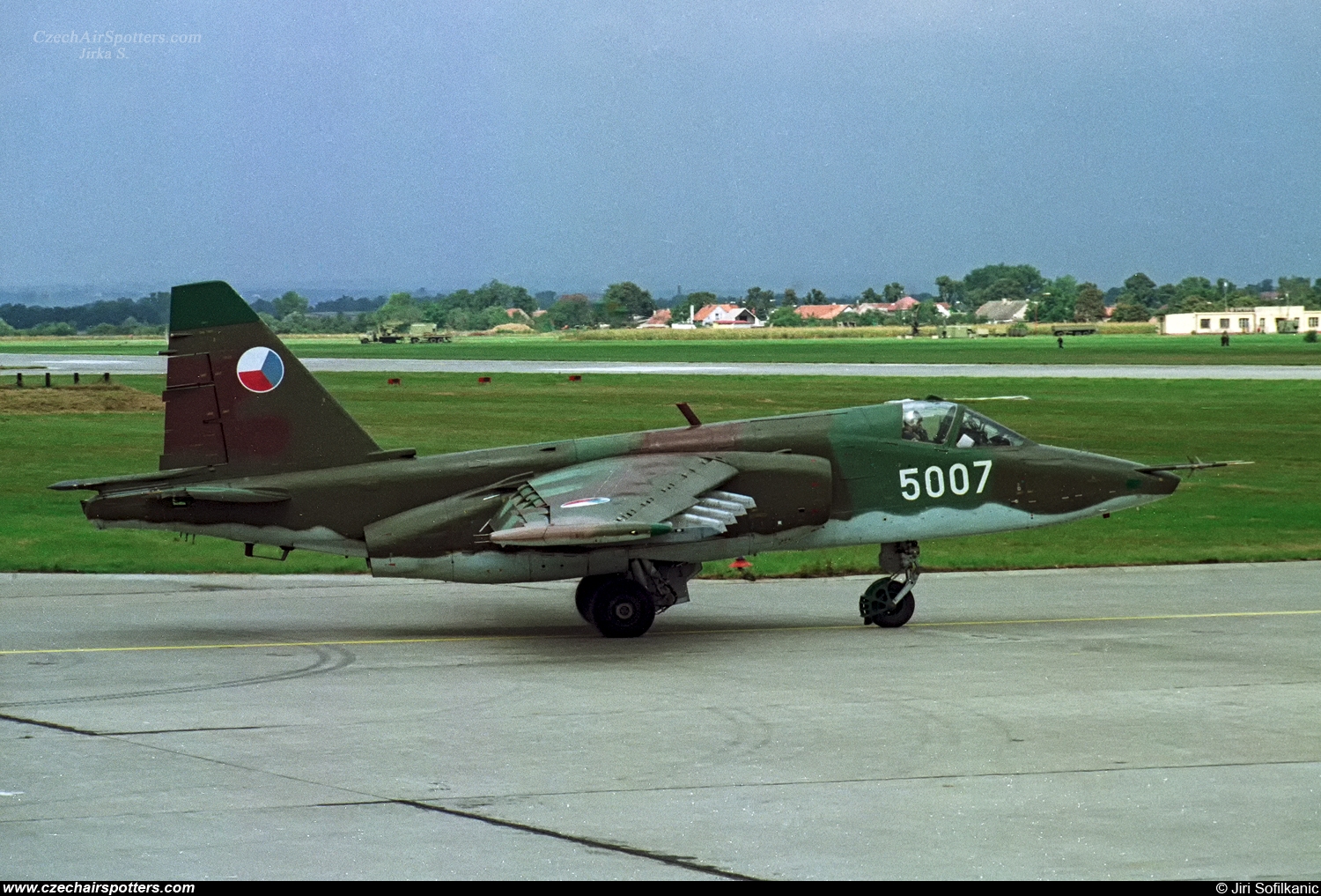 Czech - Air Force &ndash; Sukhoi Su-25K Frogfoot 5007