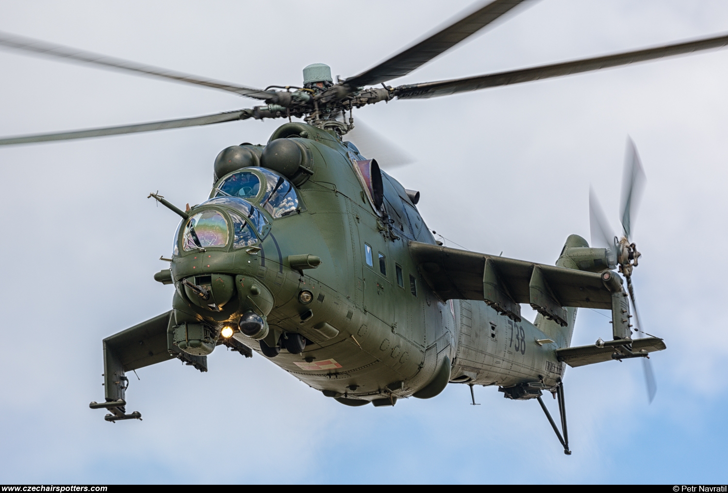 Poland - Air Force &ndash; Mil Mi-24V Hind 738