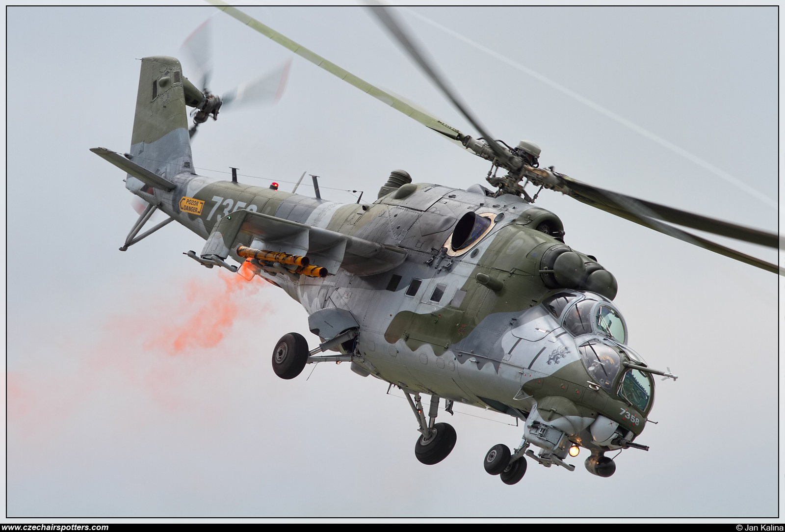 Czech - Air Force – Mil Mi-24V Hind 7358