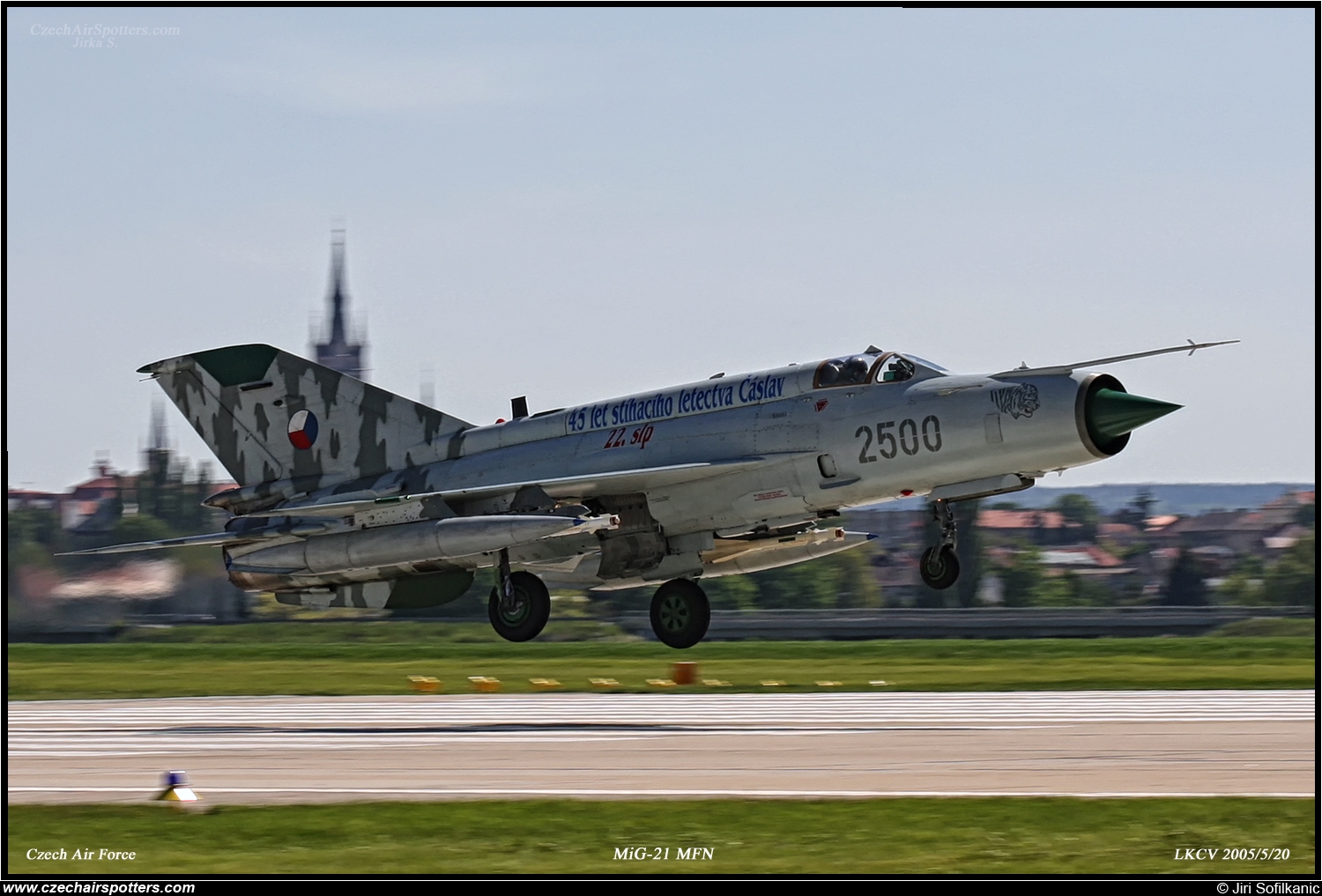 Czech - Air Force – Mikoyan-Gurevich MiG-21MFN 2500