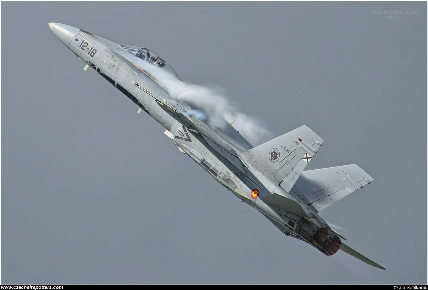 Spain - Air Force &ndash; McDonnell Douglas EF-18A+ Hornet C15-60 / 12-18