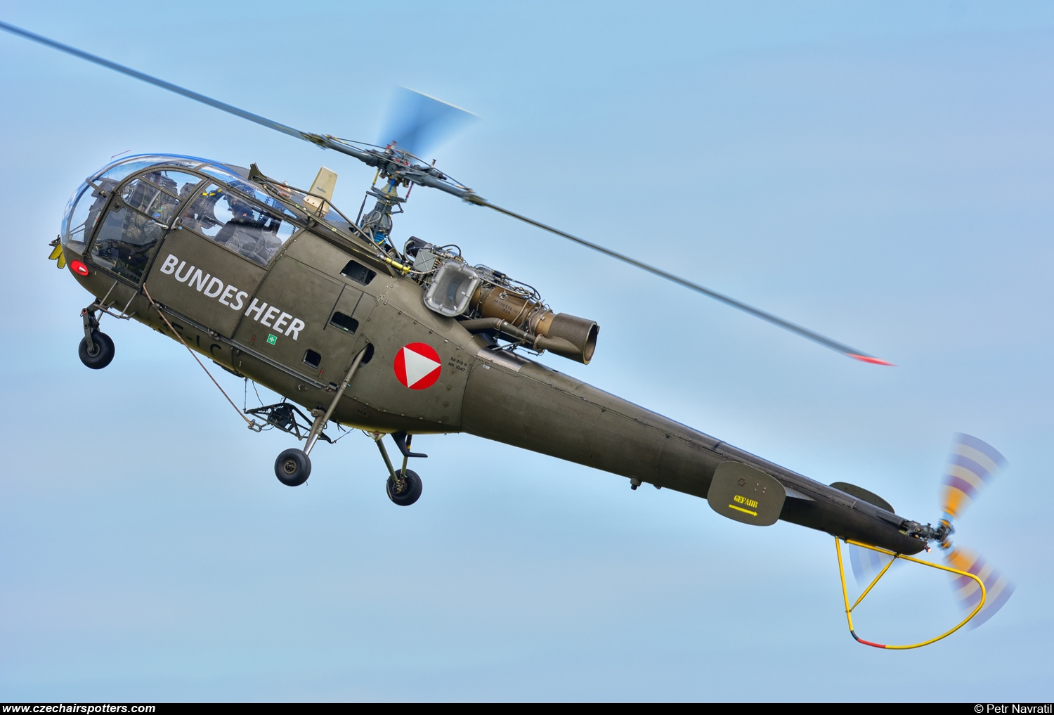 Austria - Air Force &ndash; F+W Emmen SE-3160 Alouette III  3E-LC