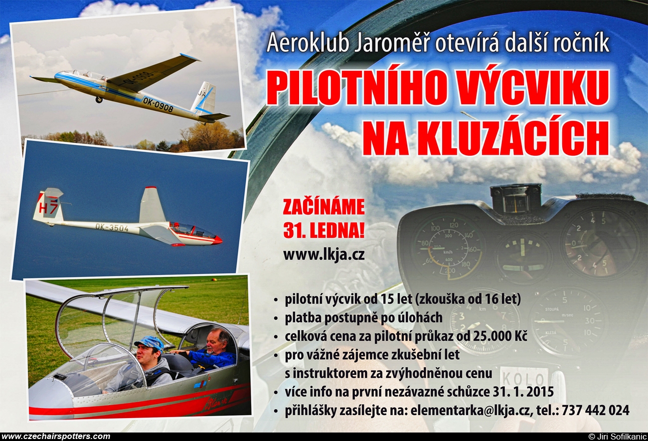 Aeroklub Jaromer &ndash; Orlican VSO-10B Gradient "Vosa" OK-6502/8