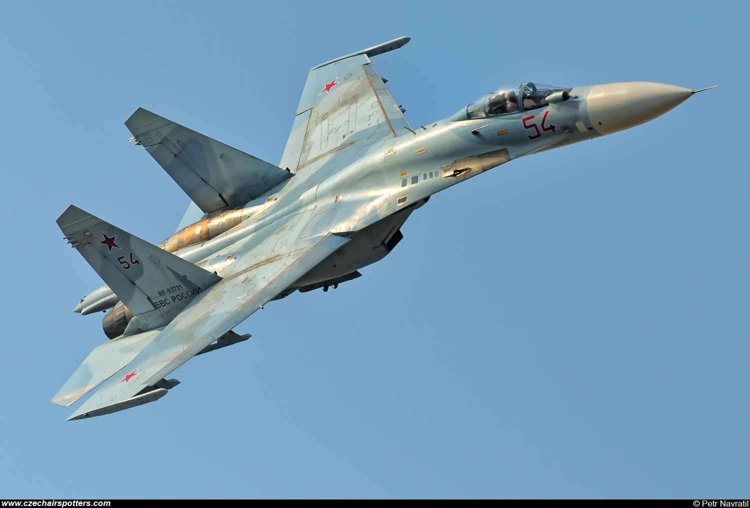 Russia - Air Force &ndash; Sukhoi Su-27SM Flanker 54 RED