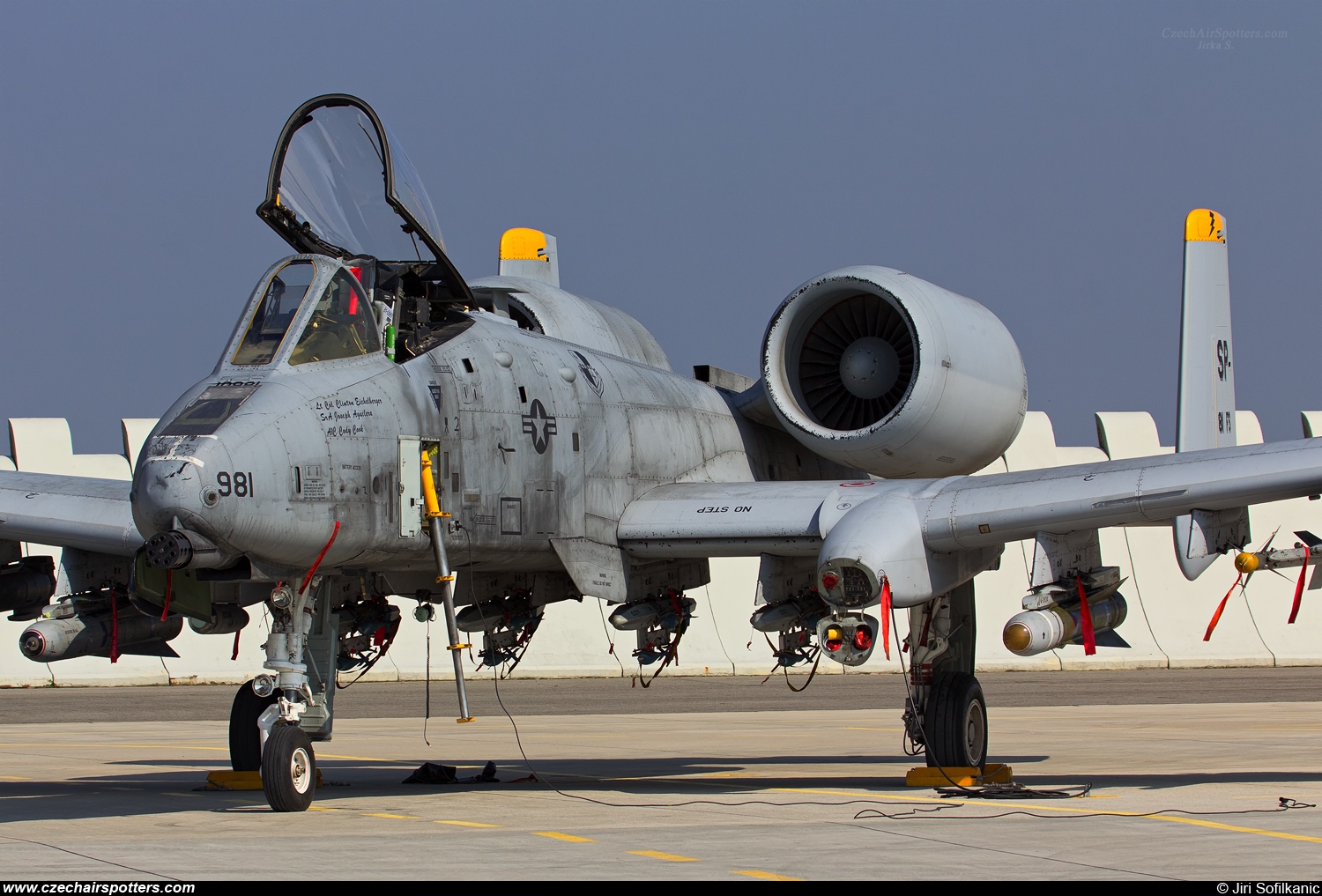 USA - Air Force &ndash; Fairchild A-10C Thunderbolt II 81-0981 / SP