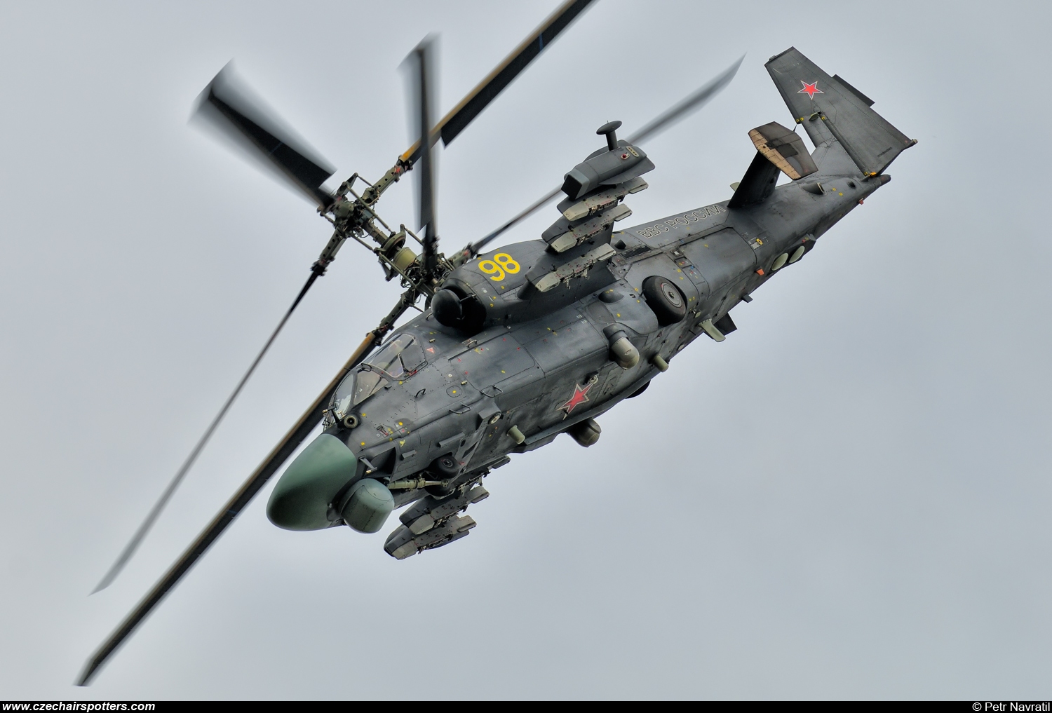 Russia - Air Force &ndash; Kamov Ka-52 Alligator (Hokum B) 98 