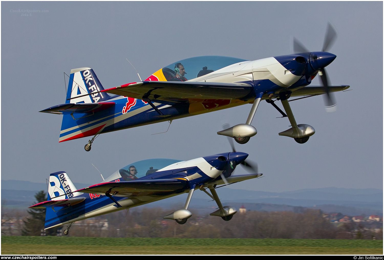 The Flying Bulls Duo &ndash; XtremeAir  XA42 OK-FBA