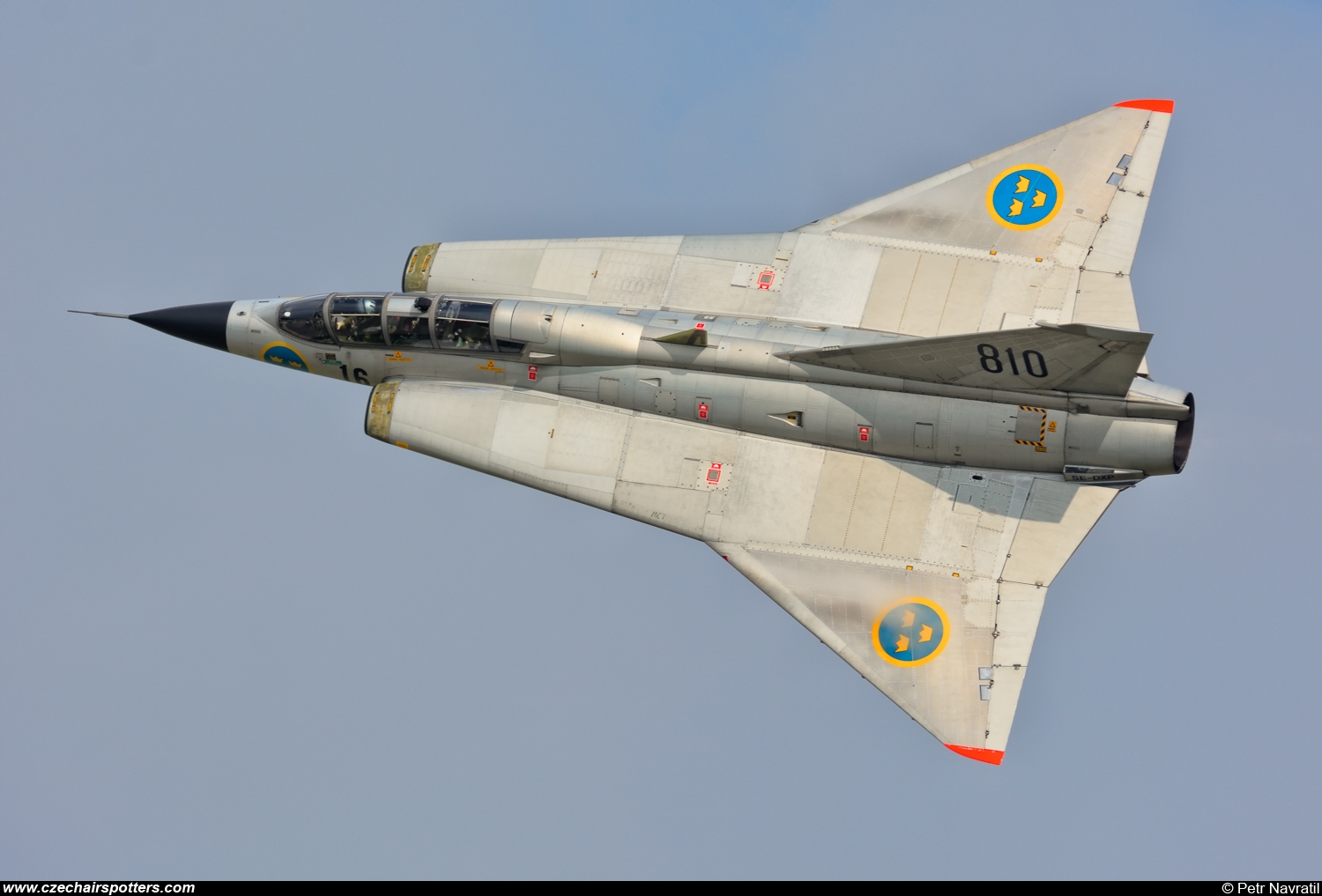 Sweden - Air Force &ndash; Saab Sk35C Draken  SE-DXP/810