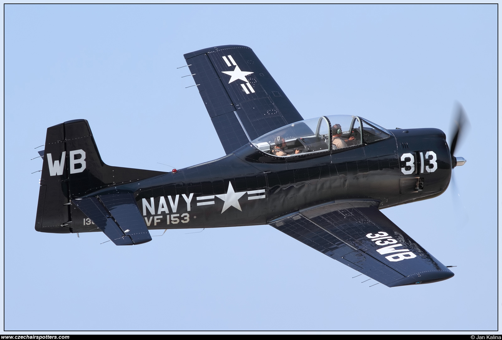 private – North American AT-28D Trojan N313WB / WB-313