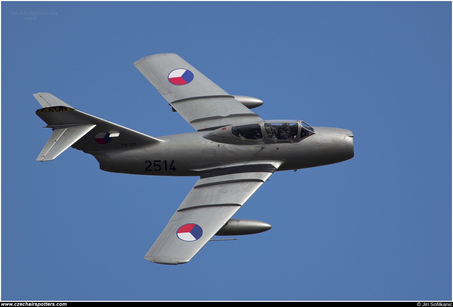Czech Flying Legends &ndash; Mikoyan-Gurevich MiG-15UTI Midget OK-UTI / 2514