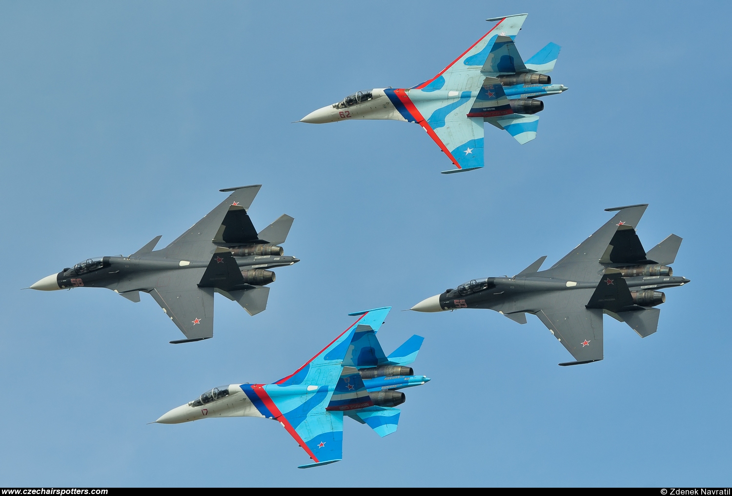 Russia - Air Force &ndash; Sukhoi Su-27 UB Flanker C VARIOUS