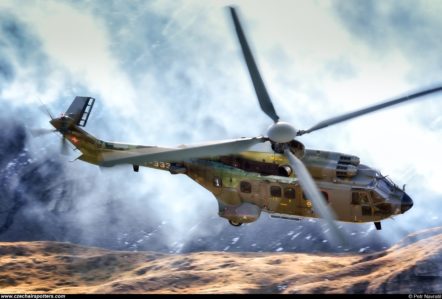 Switzerland - Air Force &ndash; Aerospatiale Eurocopter AS-532UL Cougar T-333
