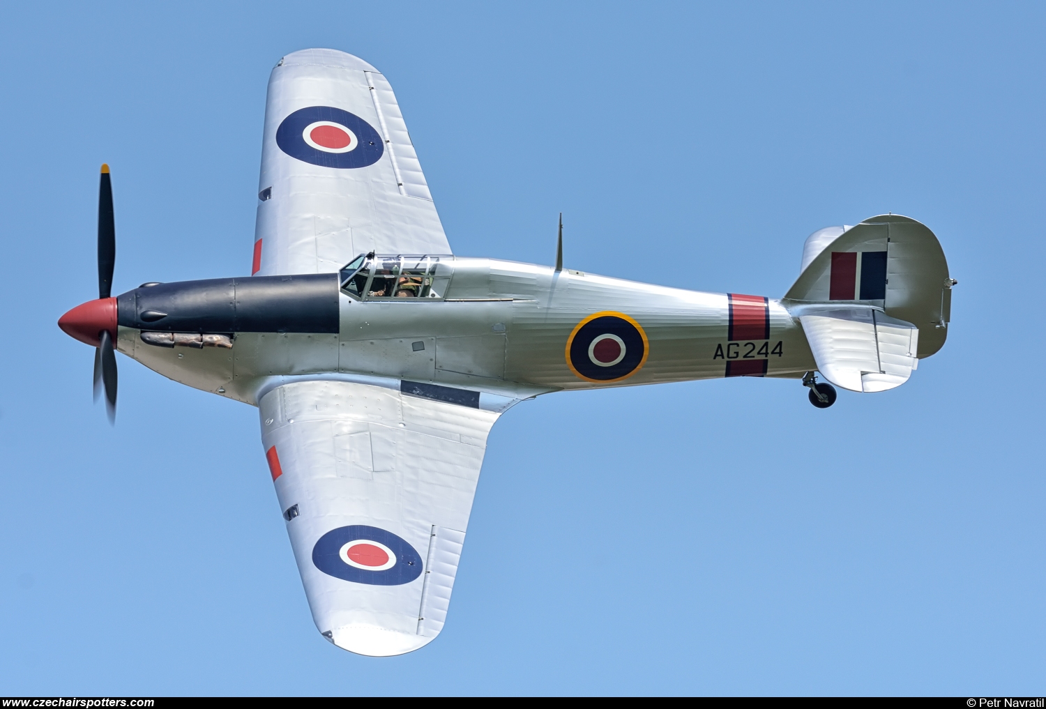 private – Hawker Hurricane Mk IIB G-CBOE/AG244/CCF