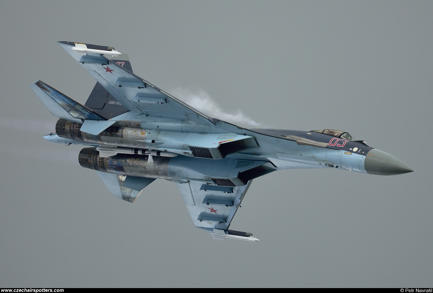 Russia - Air Force &ndash; Sukhoi Su-35 Flanker-E RF-95242/03 RED