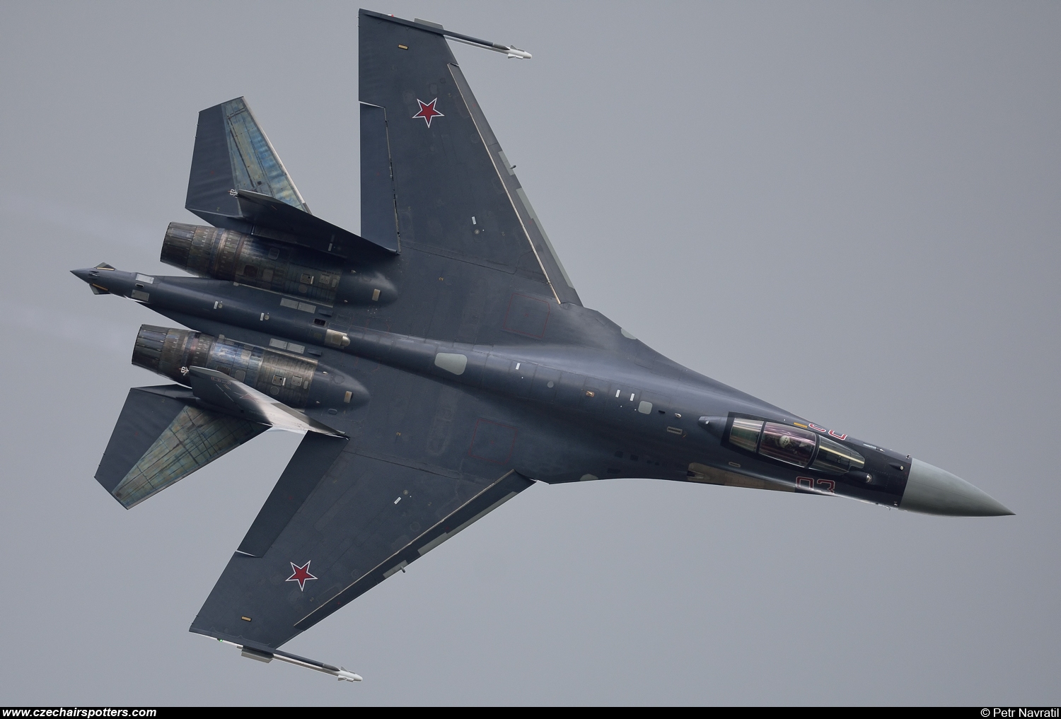 Russia - Air Force &ndash; Sukhoi Su-35 Flanker-E RF-95242/03 RED