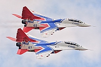 Swifts / Strizhi &ndash; Mikoyan-Gurevich MiG-29UB  / 9-51 07 BLUE