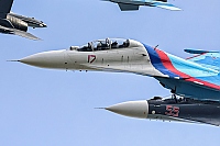 Russia - Air Force &ndash; Sukhoi Su-27 UB Flanker C 17 RED/RF-92202