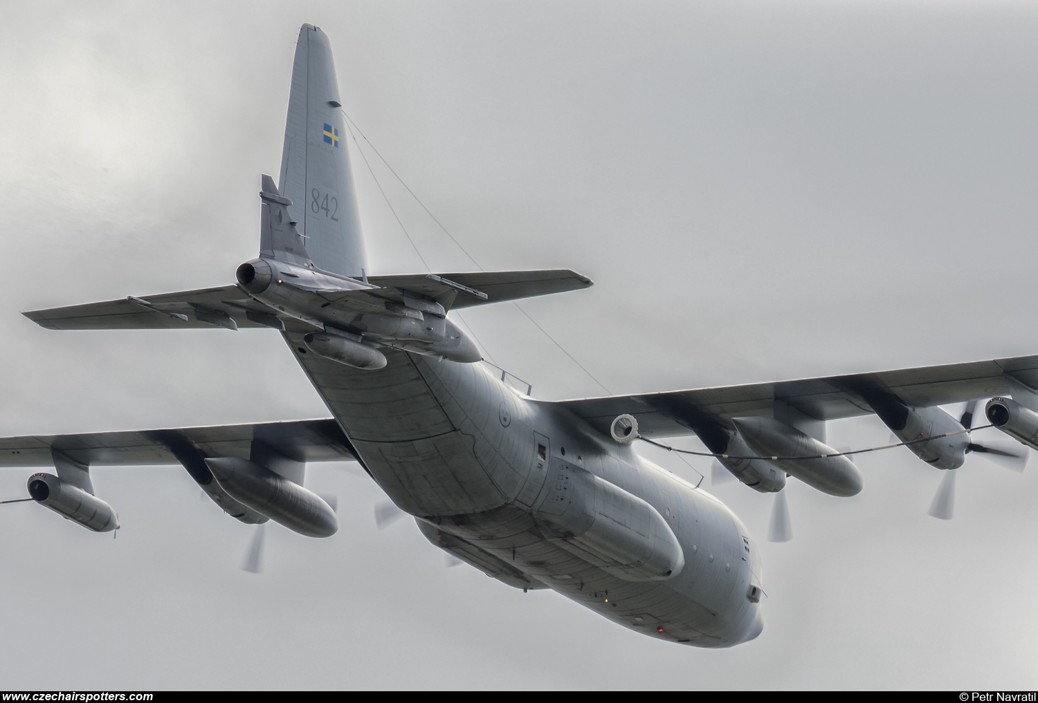 Sweden - Air Force &ndash; Lockheed Tp84 Hercules (C-130H/L-382) 842