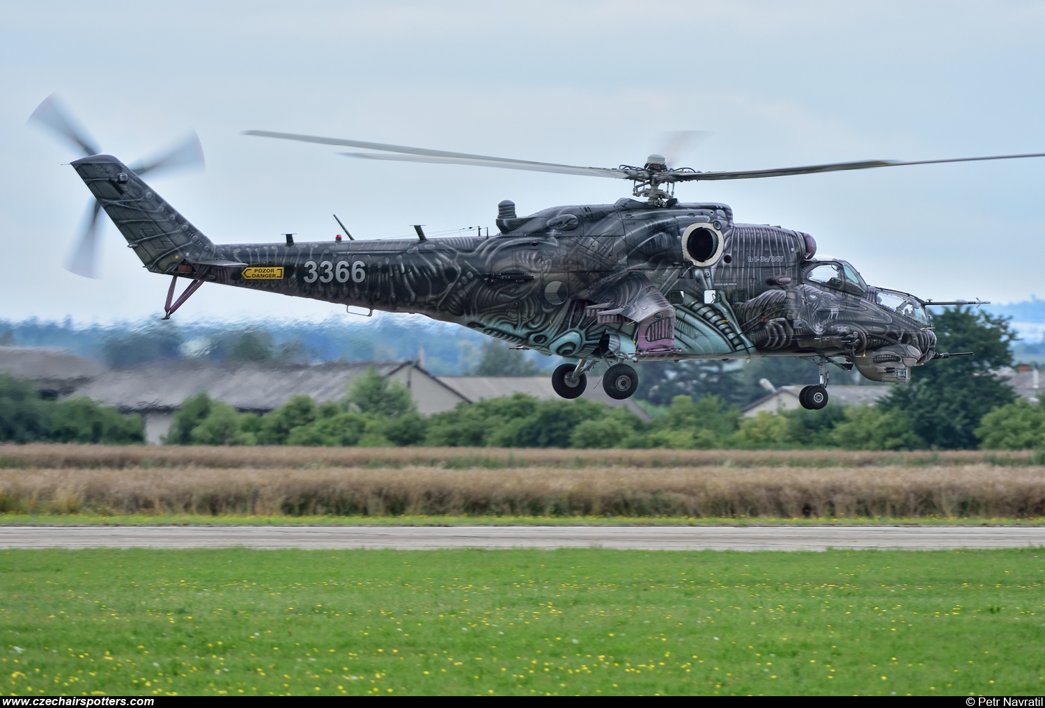 Czech - Air Force – Mil Mi-24V Hind 3366