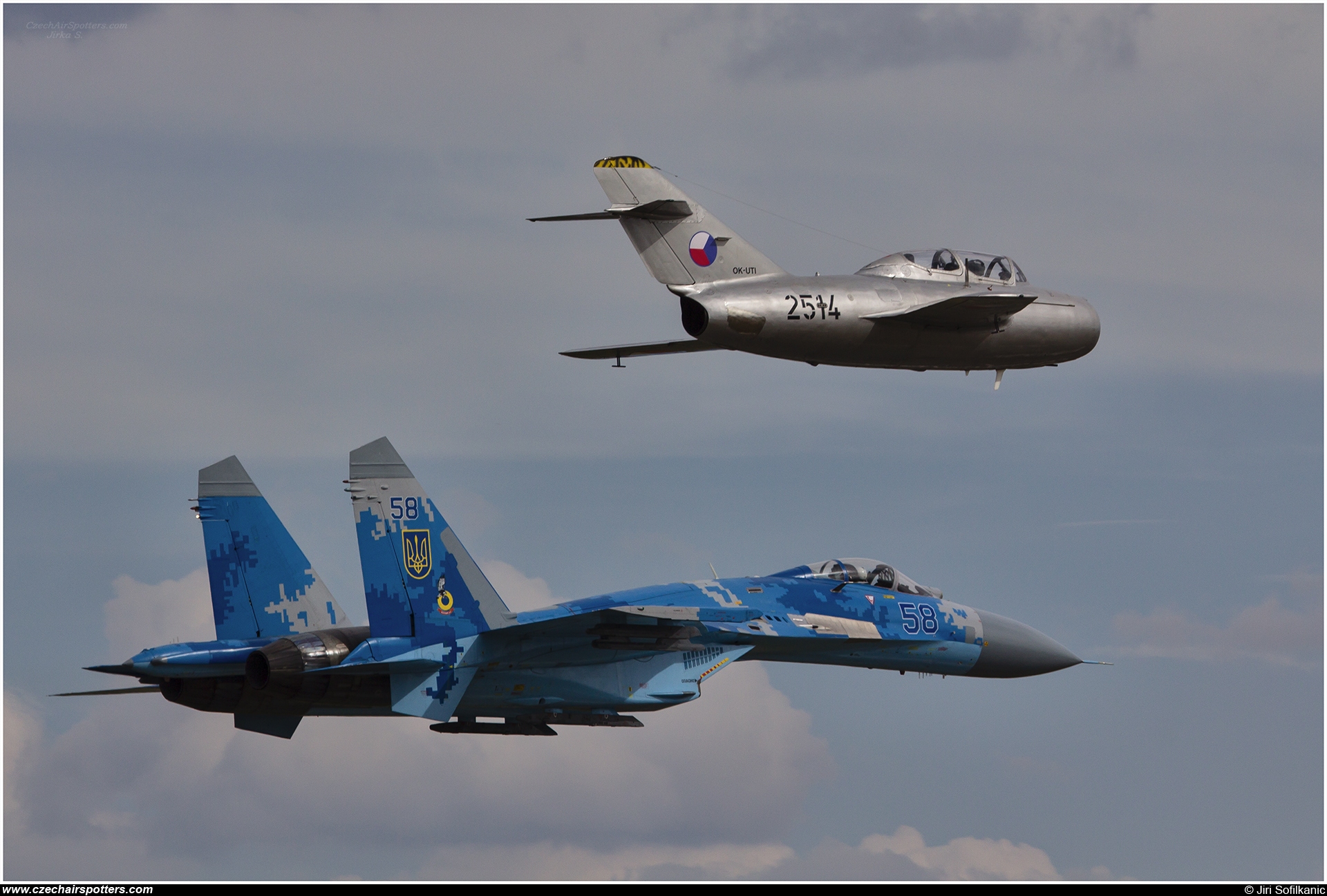 Czech Flying Legends &ndash; Mikoyan-Gurevich MiG-15UTI Midget OK-UTI / 2514