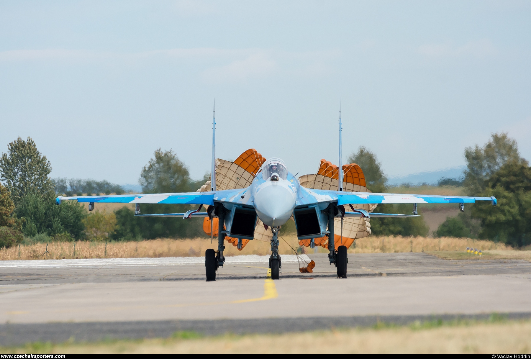 Ukraine - Air Force &ndash; Sukhoi Su-27 Flanker B 58 BLUE