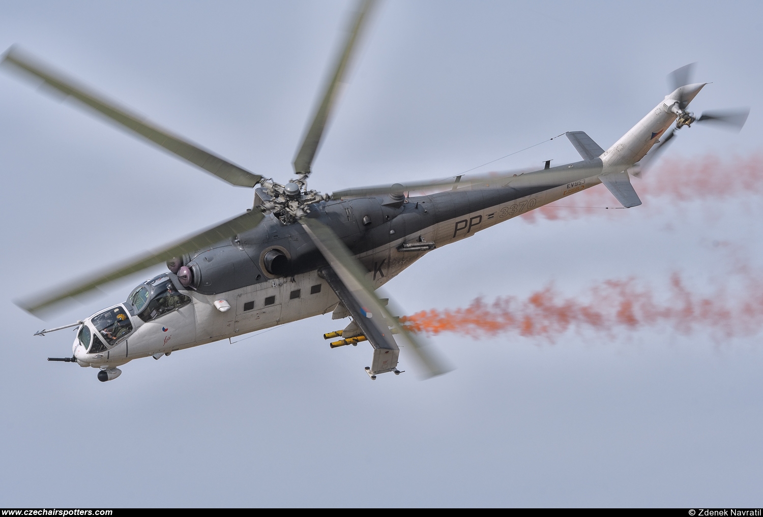 Czech - Air Force &ndash; Mil Mi-24V Hind 3370/PP-K