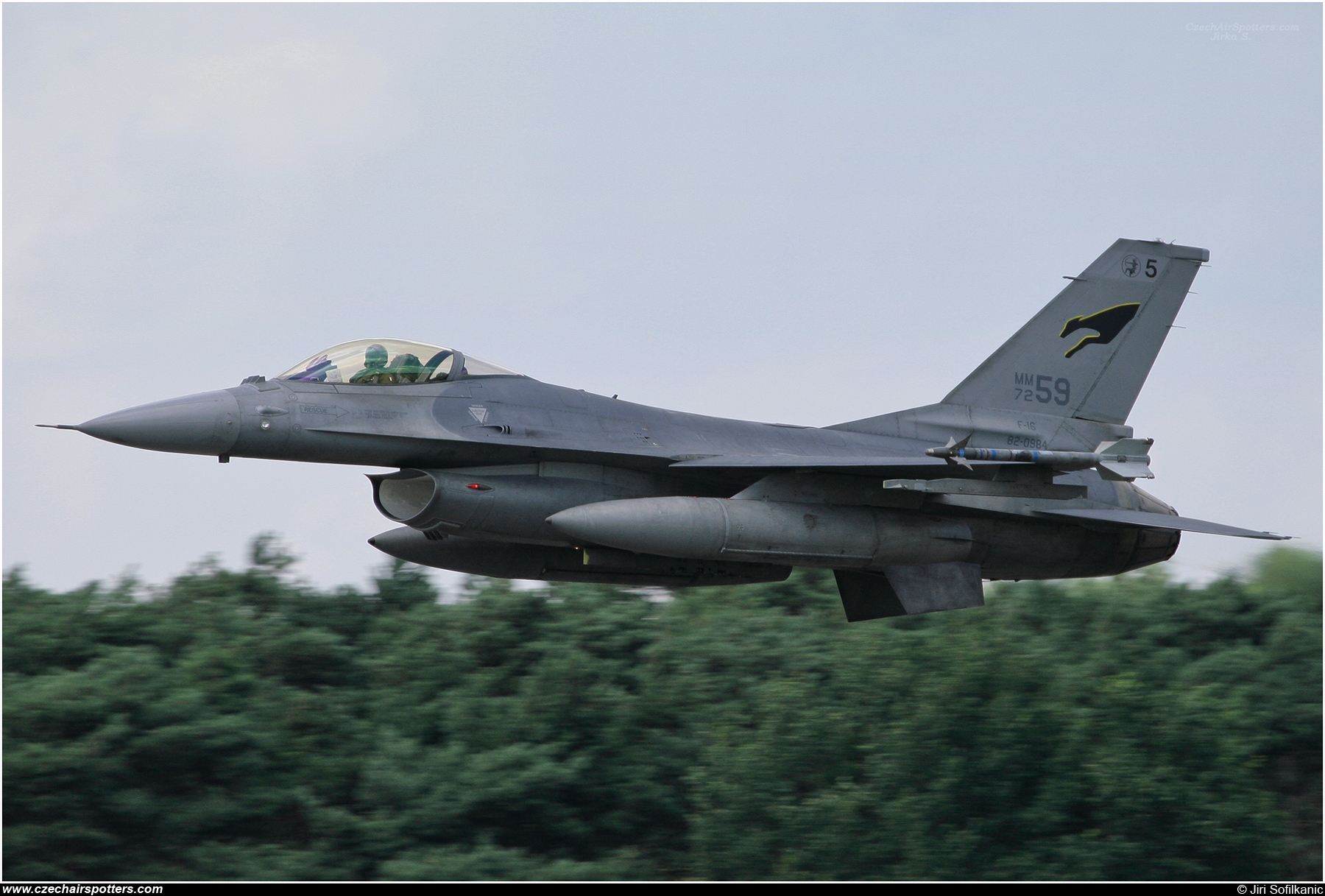 Italy - Air Force &ndash; Lockheed Martin F-16A/ADF Fighting Falcon MM7259 