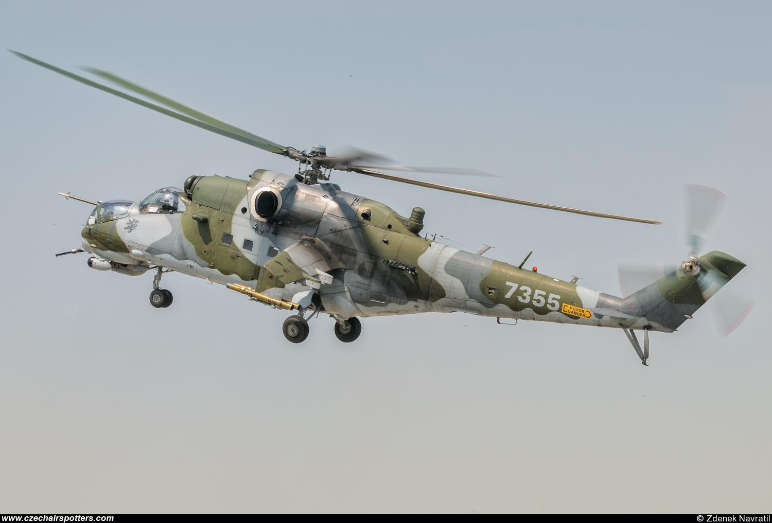 Czech - Air Force &ndash; Mil Mi-24V Hind 7355