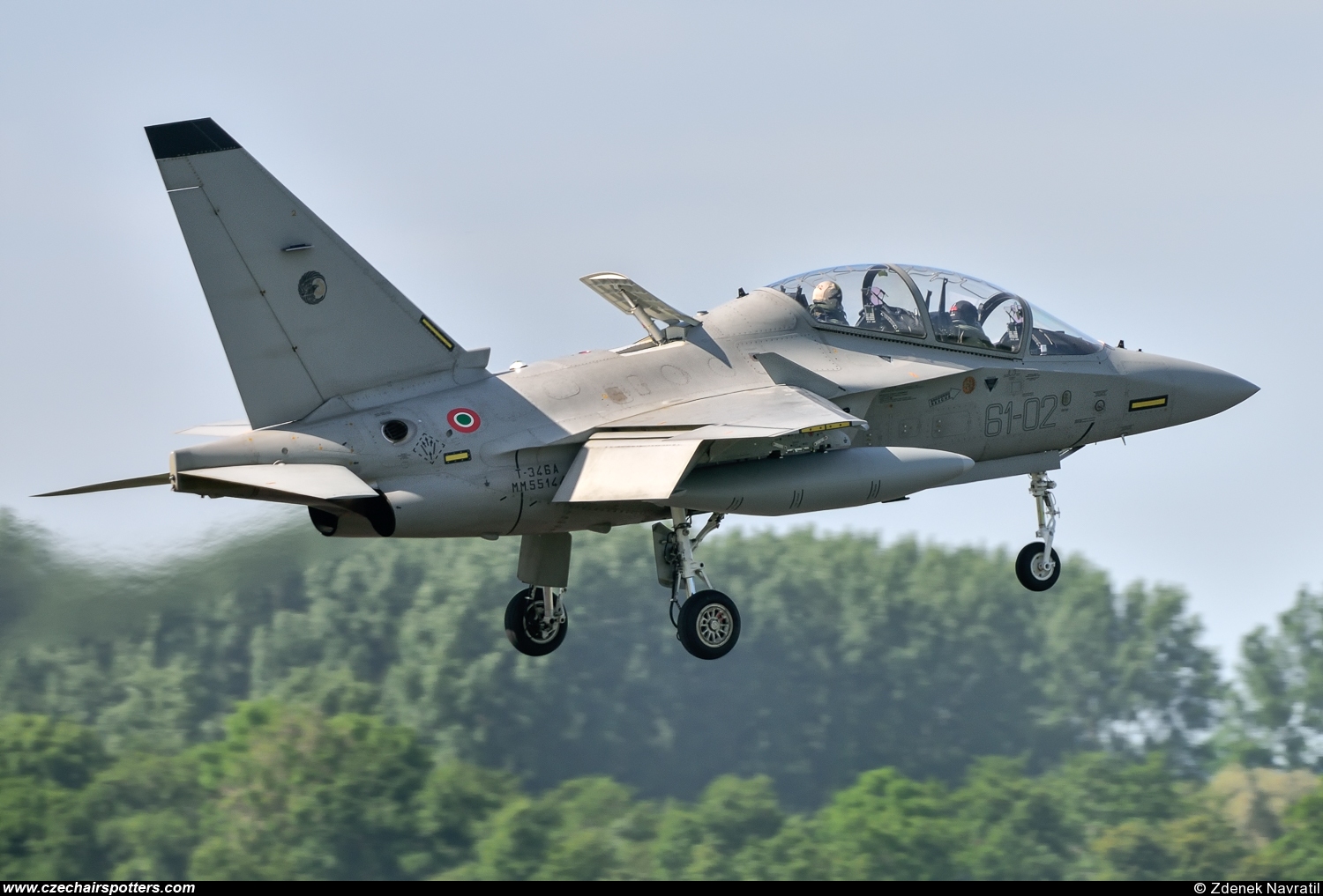 Italy - Air Force – Alenia Aermacchi T-346A Master 61-02
