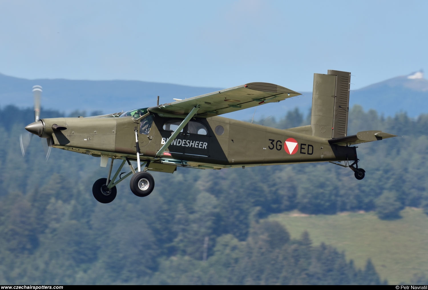 Austria - Air Force &ndash; Pilatus Aircraft PC-6/B2-H2 Turbo Porter 3G-ED