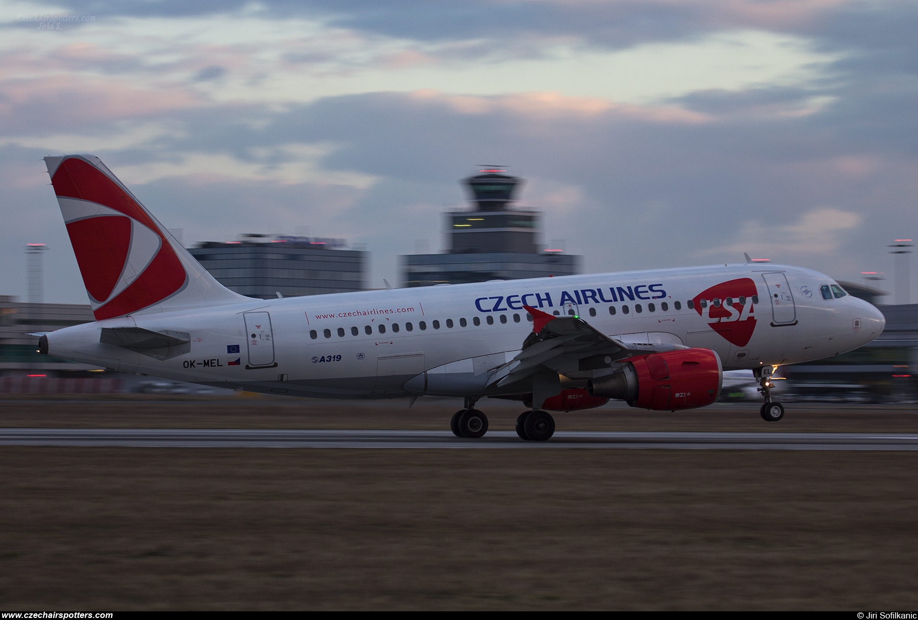 CSA - Czech Airlines &ndash; Airbus A319-112 OK-MEL