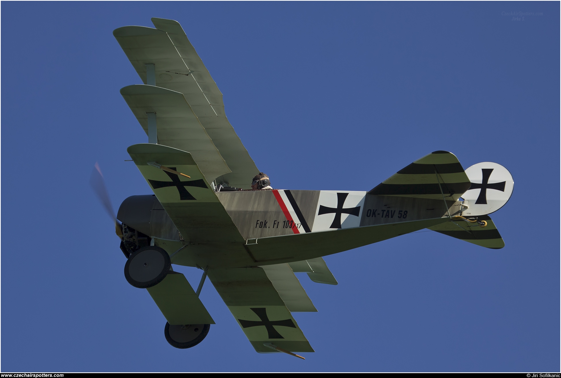 Pterodactyl ltd. &ndash; Fokker Dr.I Dreidecker " Triplane "( replica ) OK-TAV 58