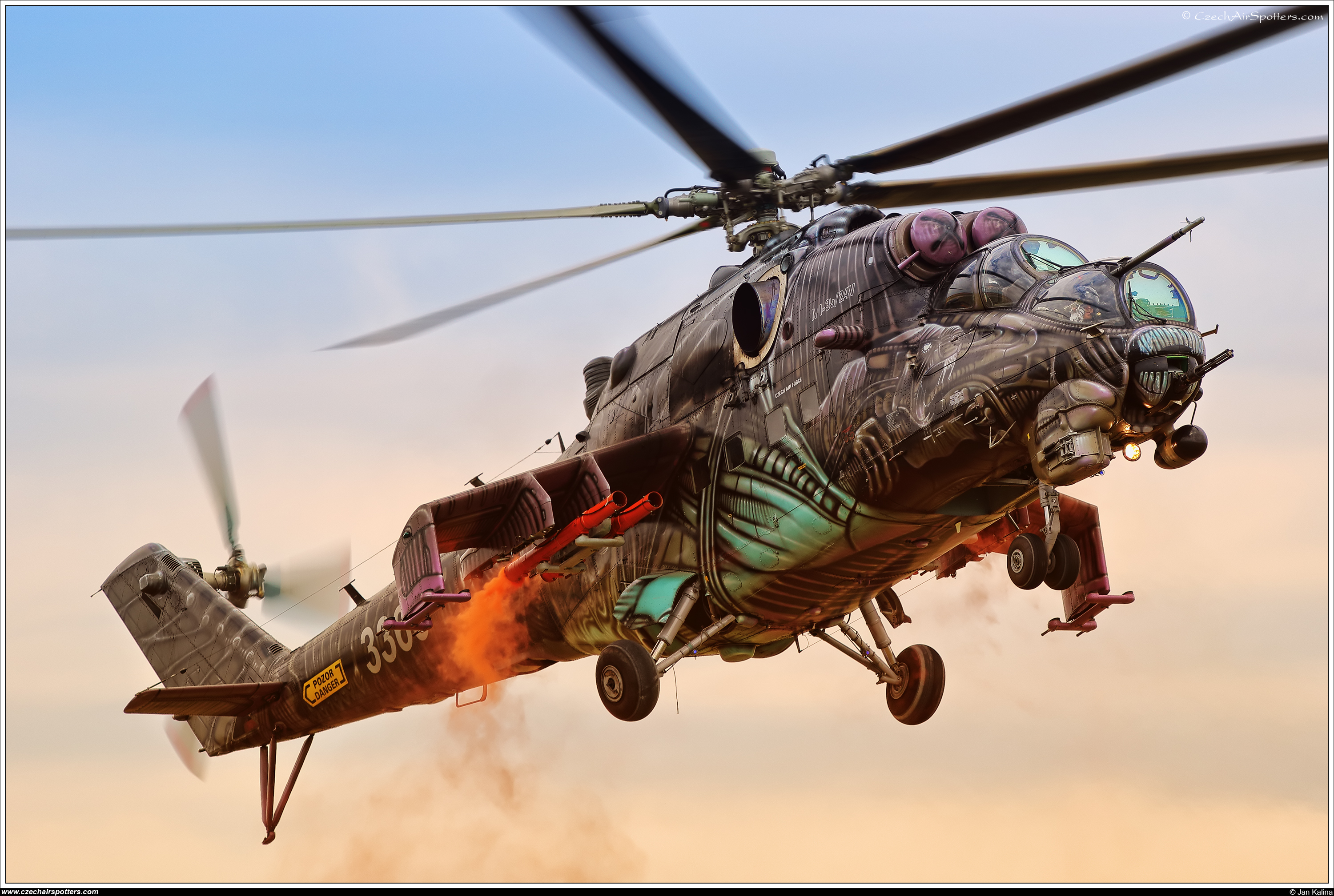 Czech - Air Force – Mil Mi-35 Hind 3366