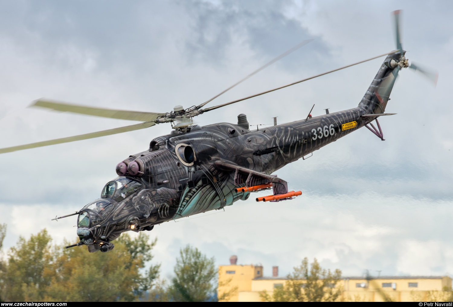 Czech - Air Force – Mil Mi-24V Hind 3366