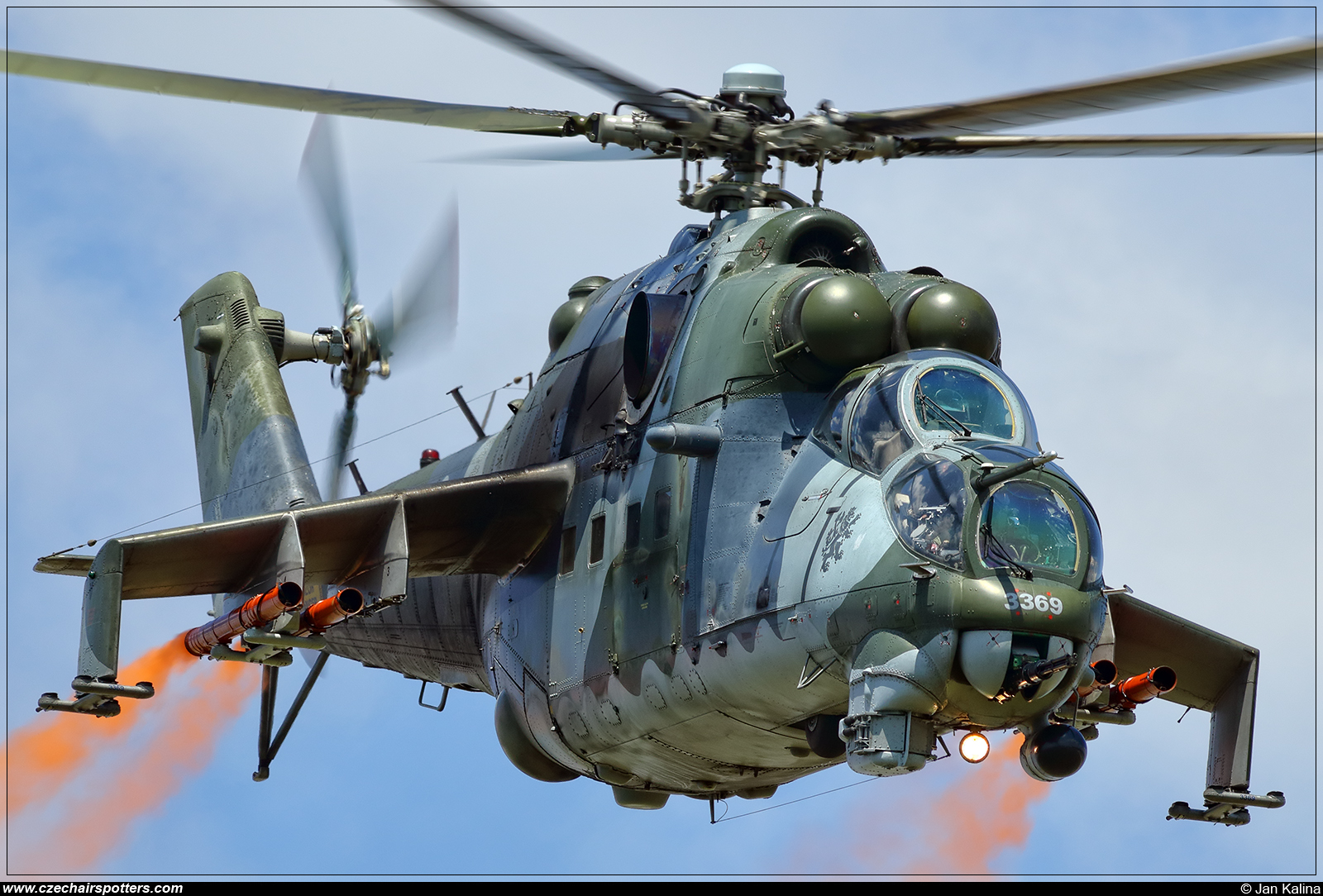 Czech - Air Force – Mil Mi-35 Hind 3369