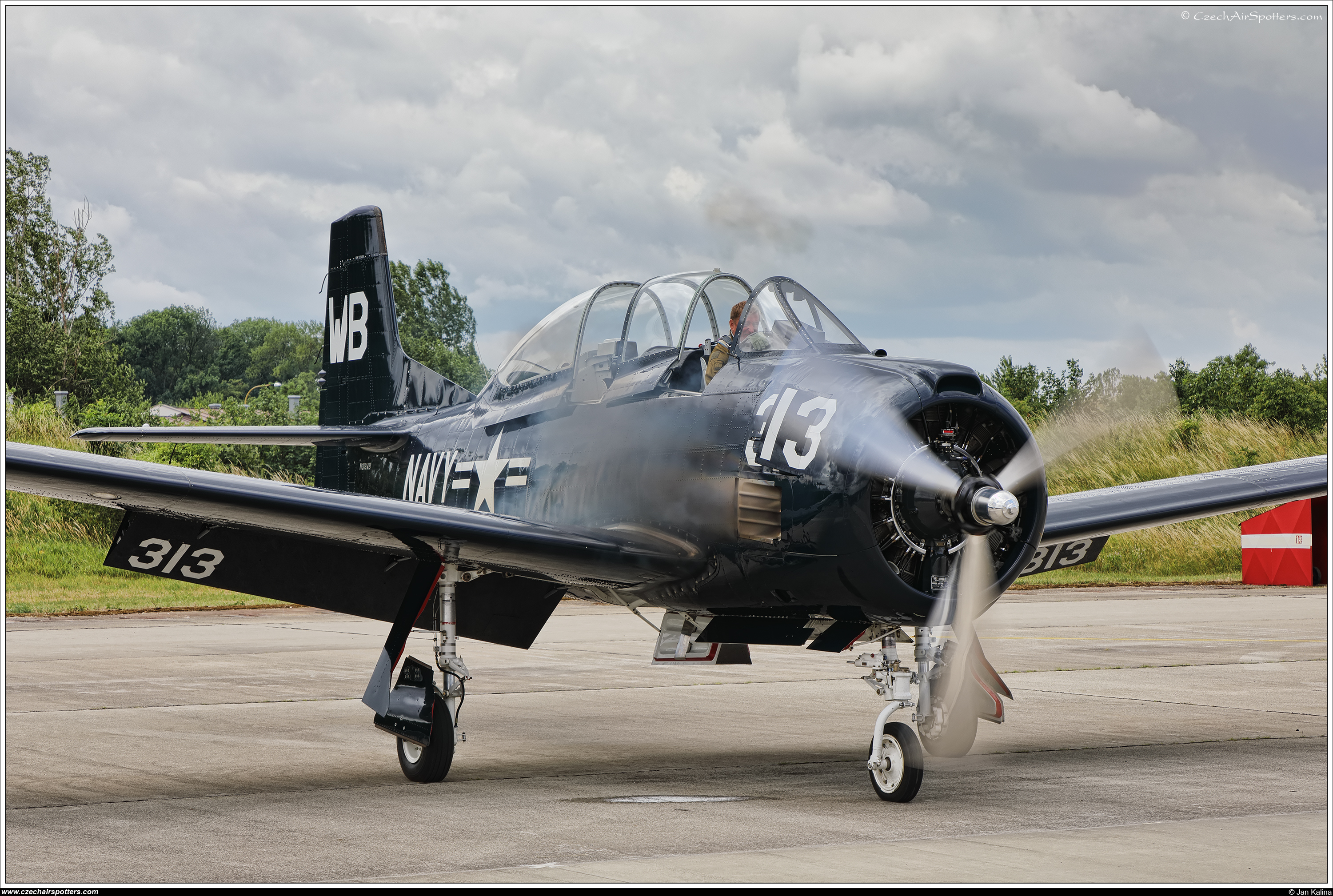 private – North American AT-28D Trojan N313WB / WB-313
