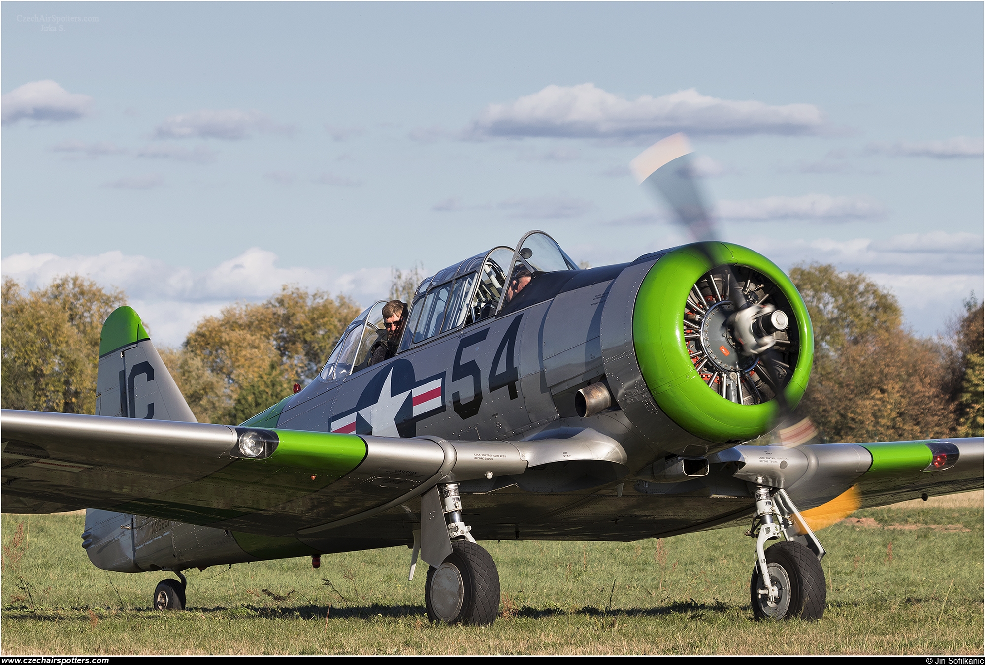 Airtrade &ndash; North American SNJ-5 Texan N3665F / JC-54